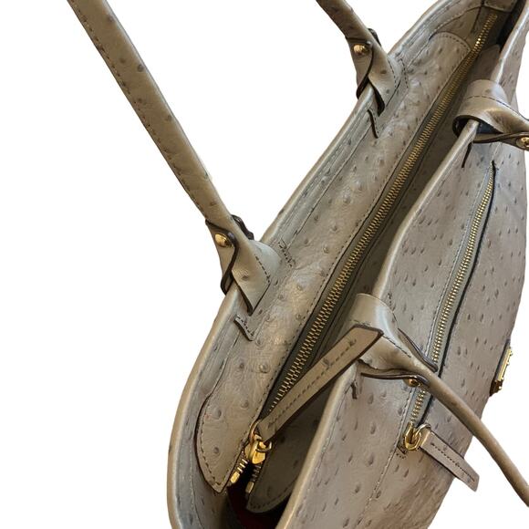 DOONEY & BOURKE Beacon Ostrich Collection Tote - Picture 3 of 10